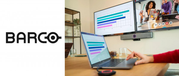 Поддержка двух экранов в Click Share Bar Pro от компании Barco