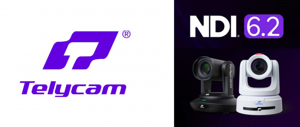 В камерах Telycam с NDI теперь поддерживается версия NDI 6.2