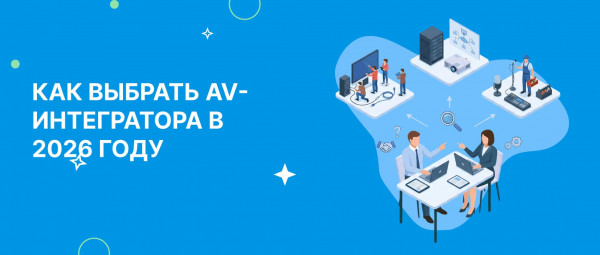 Как выбрать AV-интегратора в 2026, когда технологии меняются быстрее, чем тендерная документация Как выбрать AV-интегратора в 2026, когда технологии меняются быстрее, чем тендерная документация
