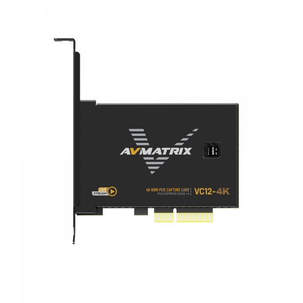 Плата видеозахвата AVMATRIX VC12-4K HDMI PCIE