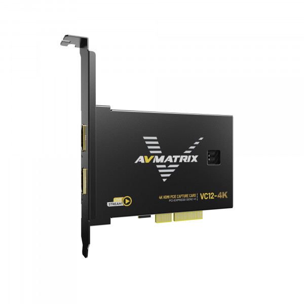 Плата видеозахвата AVMATRIX VC12-4K HDMI PCIE