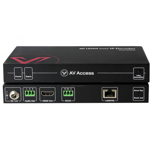 Декодер 4K AV over IP AV Access 4KIP200D