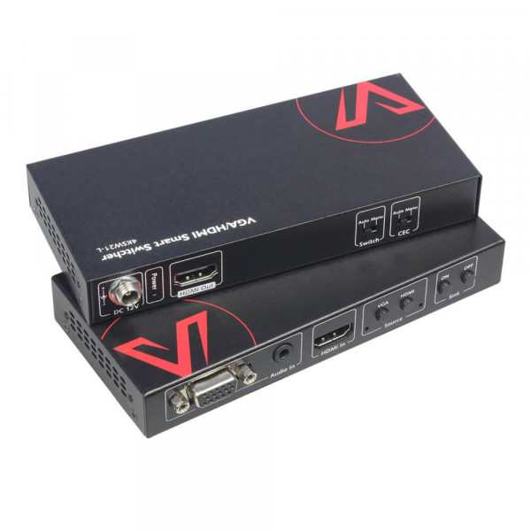 4K HDMI & VGA на HDMI автоматический коммутатор AV Access 4KSW21-L