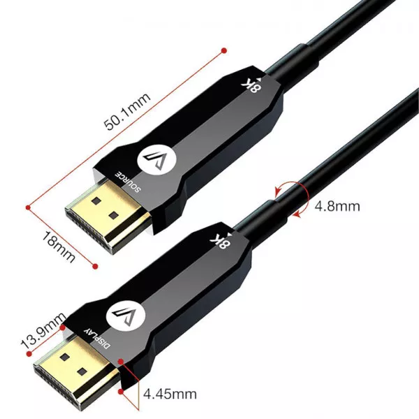 Оптоволоконный кабель 8K HDMI AV Access 8KH10