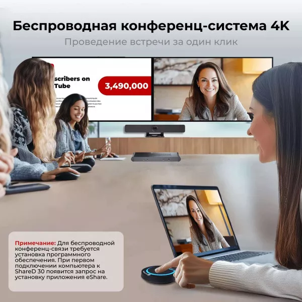 Беспроводная конференц-система AV Access eShare W90 4K