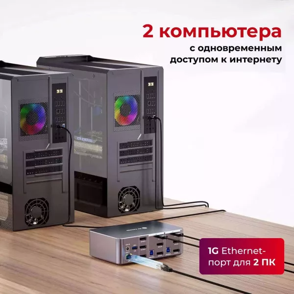 Док-станция KVM AV Access iDock D23 8K DisplayPort