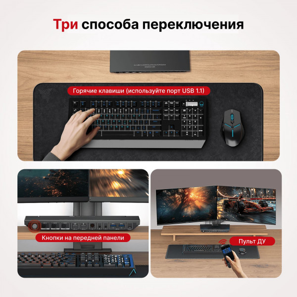 KVM-коммутатор USB-C с док-станцией AV Access iDock B30 KVM-коммутатор USB-C с док-станцией AV Access iDock B30