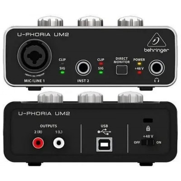 Звуковая карта Behringer UM2