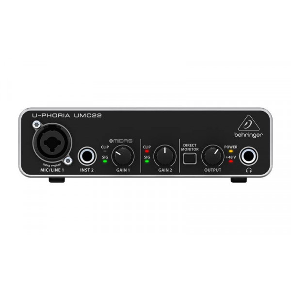 Звуковая карта Behringer UMC22