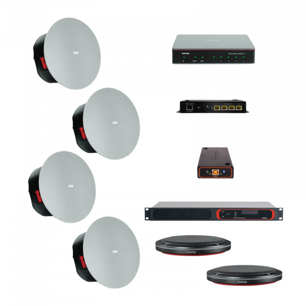 Сертифицированный комплект для большого помещения Biamp MRB-L-VT4-T