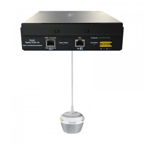 Потолочный подвесной микрофон Biamp Parlé TCM-1