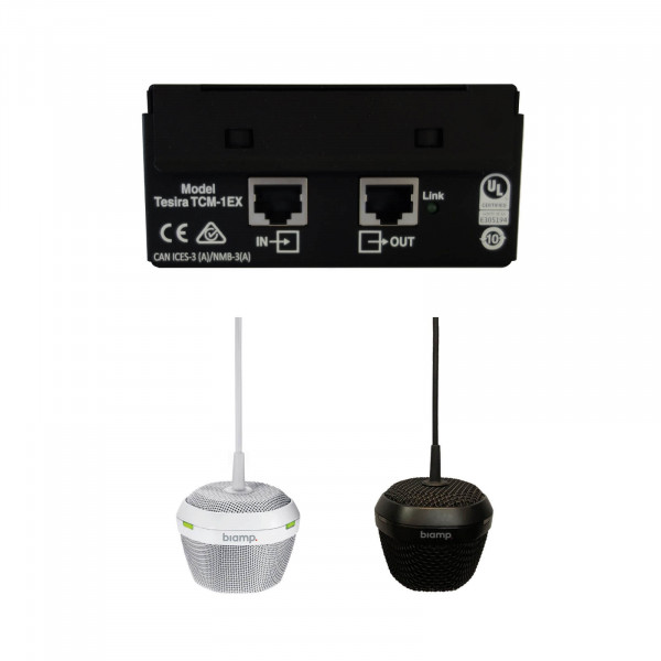 Дополнительный потолочный микрофон Biamp Parlé TCM-1EX