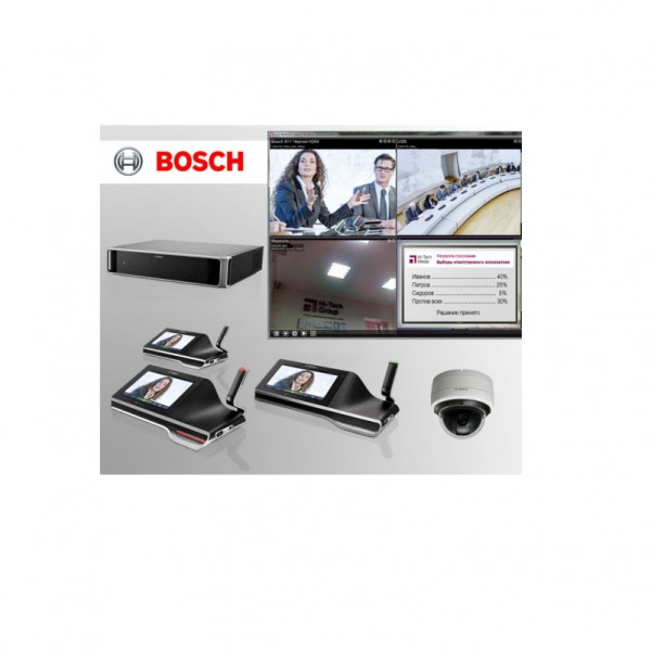ПО записи, архивации и стриминга видеоконтента для 4-х камер Bosch HTM-GAVR-04