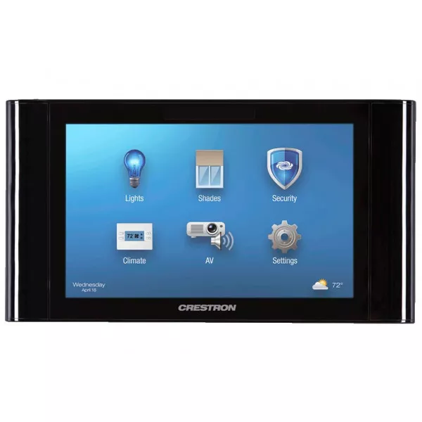 Панель управления Crestron TSCW-730 (черный, белый)
