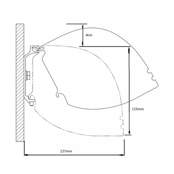 Экран с электроприводом Kauber Red Label Tensioned BT Cinema, 122" 16:9 Clear Vision