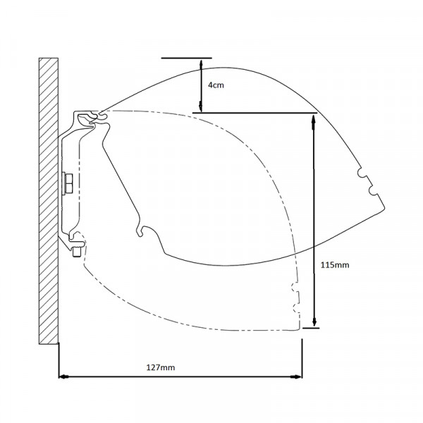 Экран с электроприводом Kauber Red Label Tensioned BT Cinema, 95" 16:9 Clear Vision