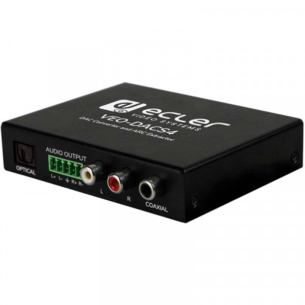 Деэмбеддер ARC HDMI и конвертер цифрового аудио Ecler VEO-DACS4..