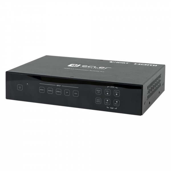 Комплект из коммутатора и HDBaseT-приемника Ecler VEO-SWM45