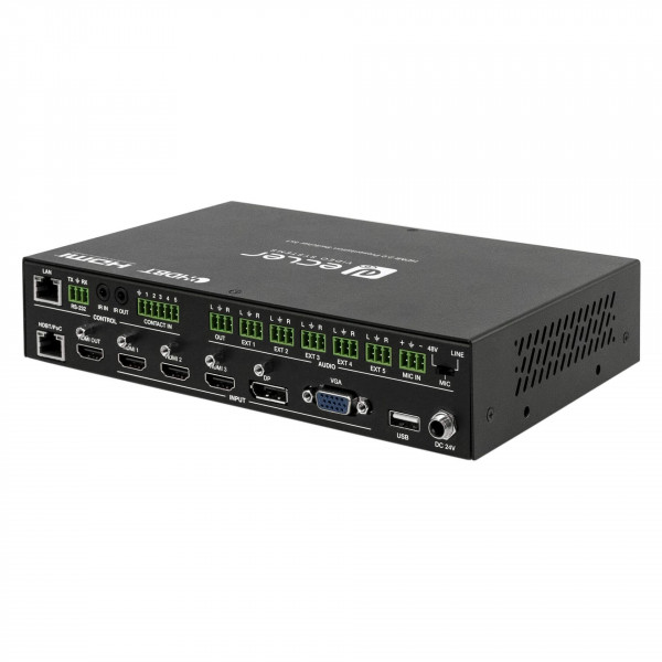 Комплект из коммутатора и HDBaseT-приемника Ecler VEO-SWM45