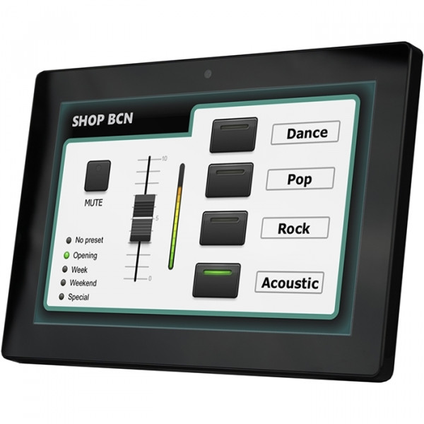 Настенная панель управления с сенсорным дисплеем 10" Ecler WPNETTOUCH
