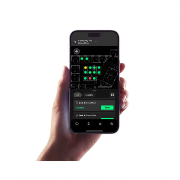 Система бронирования рабочего места Evoko Kleeo desk manager