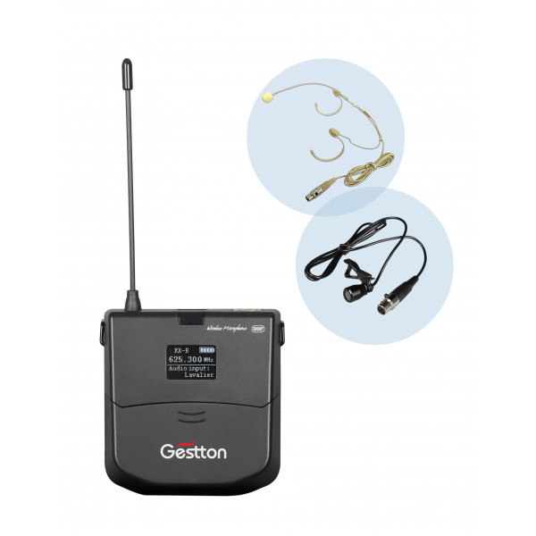 Двухканальная беспроводная микрофонная система с технологией разнесенного приема True Diversity Gestton AM 100