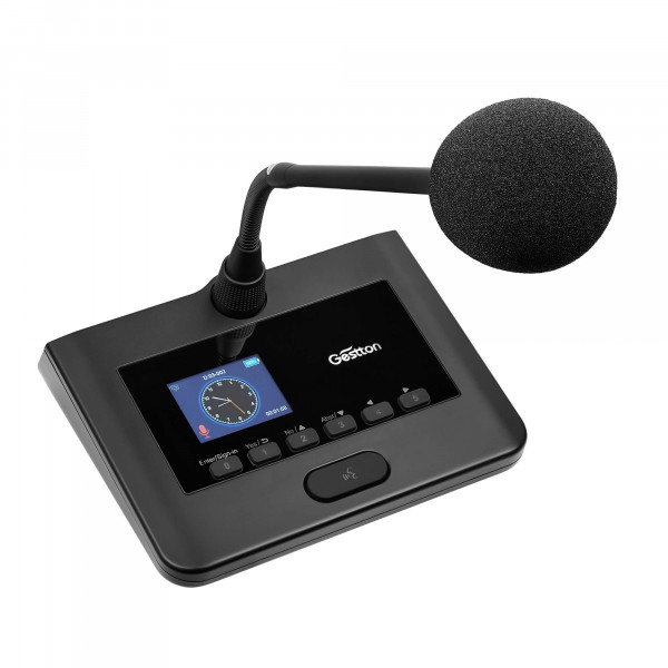 Микрофонный пульт делегата Gestton EG-7255D с функцией голосования Микрофонный пульт делегата Gestton EG-7255D с функцией голосования