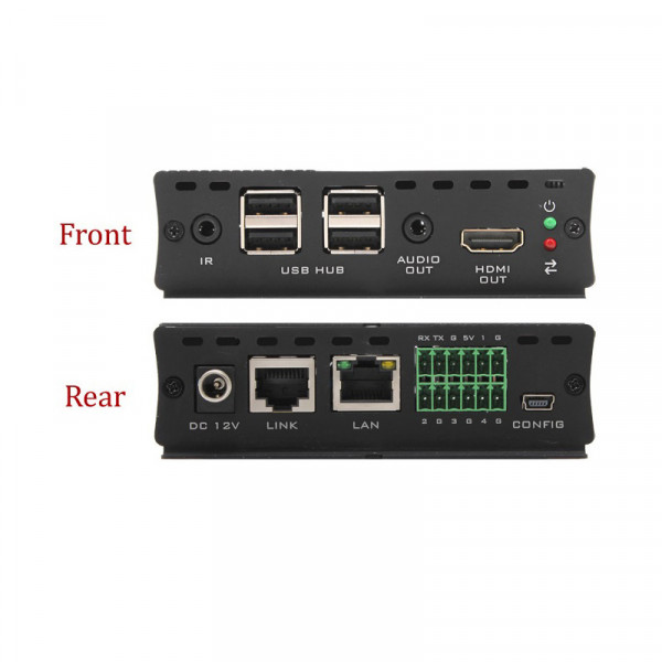 Удлинитель передачи сигналов  Hall Research EX-HDU-IP
