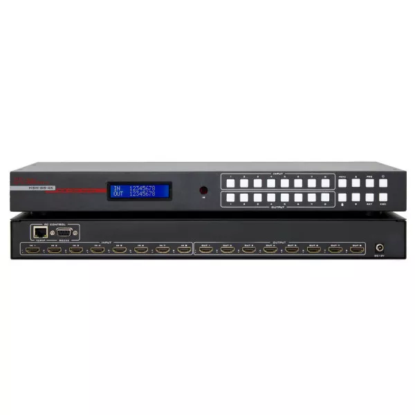 Матричный коммутатор HDMI 4K 8X8 Hall Research HSM-88-4K