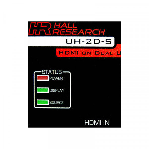 Передатчик сигналов HDMI по двойному кабелю UTP Hall Research UH-2D-S