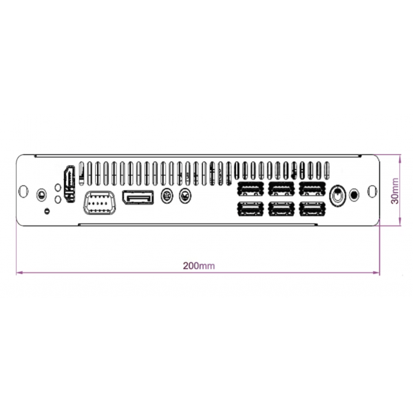 Встраиваемый компьютер OPS Hisense S02BDS58811E