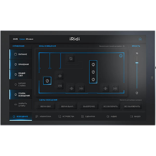 Сенсорная панель Iridi Touch Panel P10