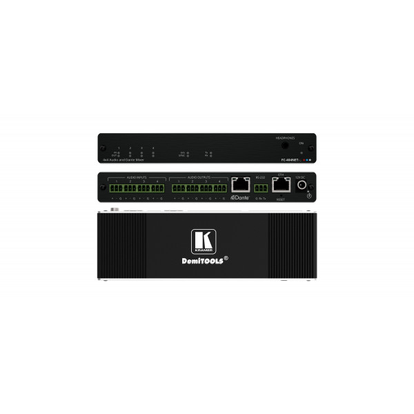 Транскодер аналоговых аудиосигналов и интерфейса Dante™ Kramer FC-404NETxl