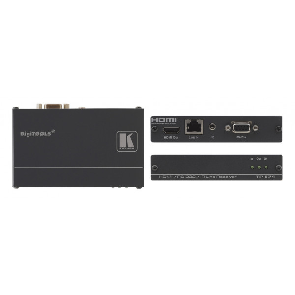 Приёмник HDMI, RS-232 и ИК-сигналов Kramer TP-574