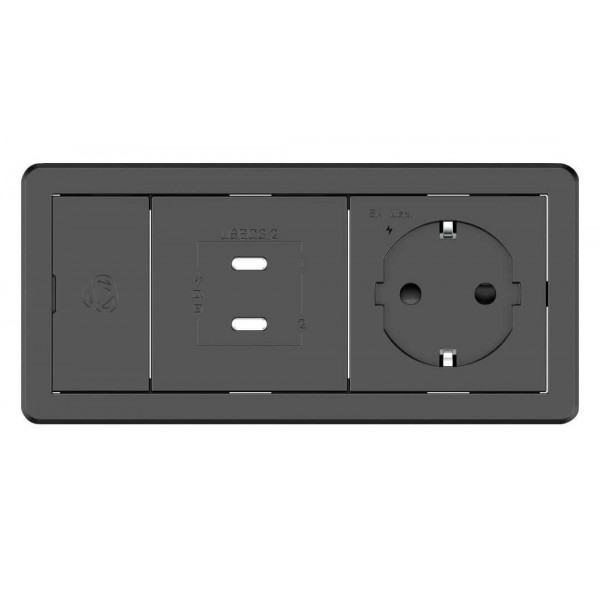 Модуль для подключения кабелей Kramer T-IN2-REC1(B)