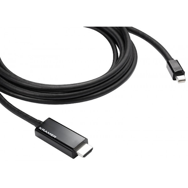 Активный кабель Mini DisplayPort (вилка) - HDMI 4K (вилка) Kramer C-MDP/HM/UHD-1..