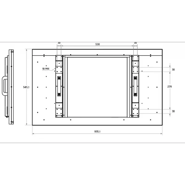 LCD дисплей Kreator PP-43L804KG2