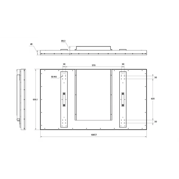 LCD дисплей Kreator PP-49S804KG2