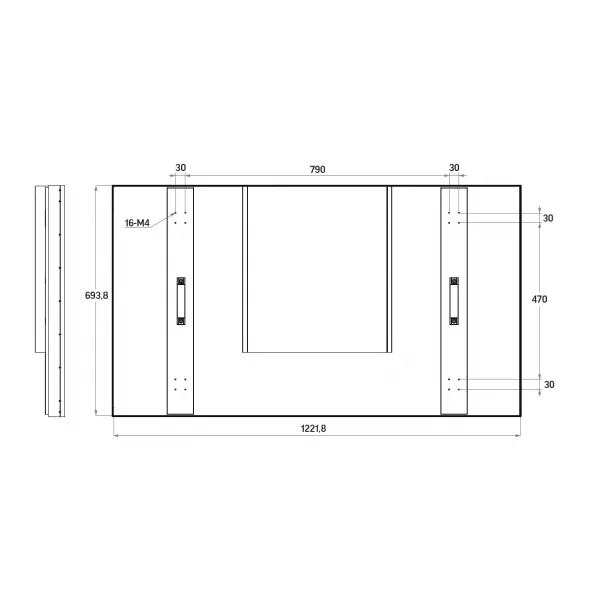 LCD дисплей Kreator PP-55S804KG2