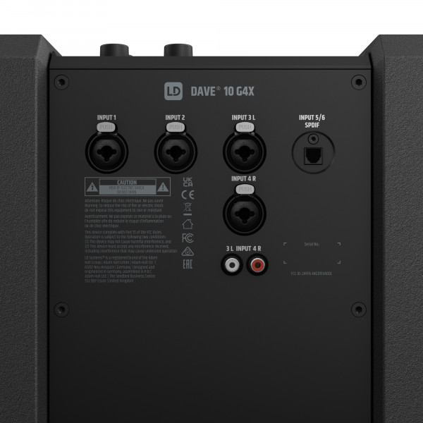 Звукоусилительный комплект LD Systems DAVE 10 G4X