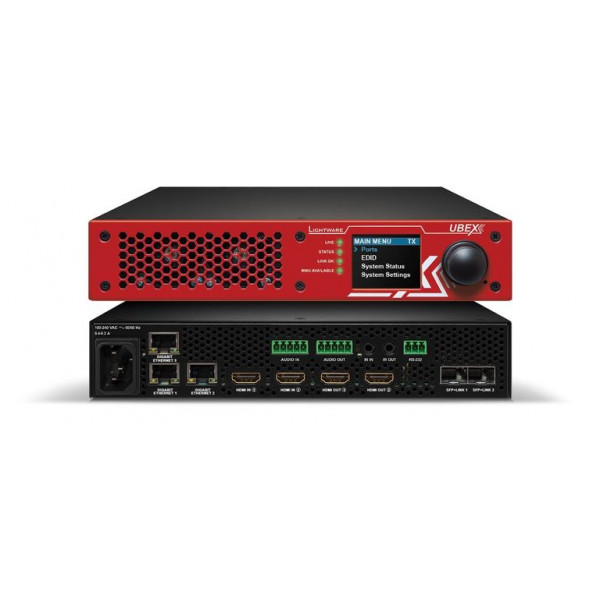 Кодер/декодер AVoverIP Lightware UBEX-Pro20-HDMI-F110 RED