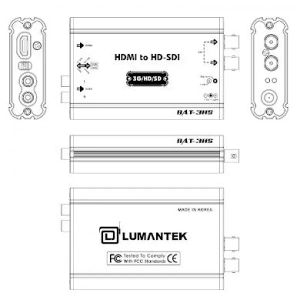 Конвертер Lumantek BAT Converter BAT-3HS