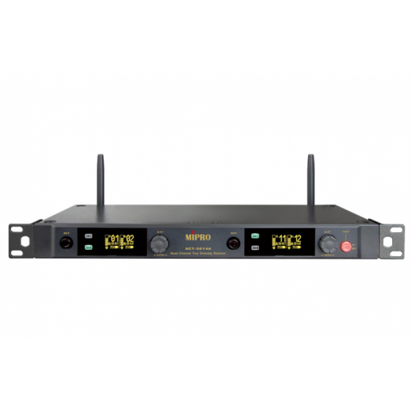 Четырёхканальный цифровой приемник 5,8 ГГц Mipro ACT-5814A..