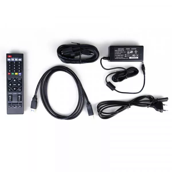 PTZ-камера CleverMic 1212UHN-L POE Black (FullHD, 12x, USB 3.0, HDMI, LAN)