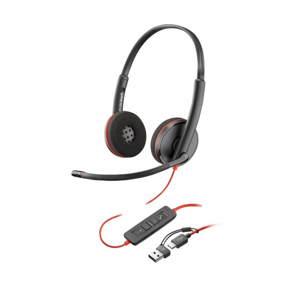 Проводная гарнитура Poly Blackwire 3320