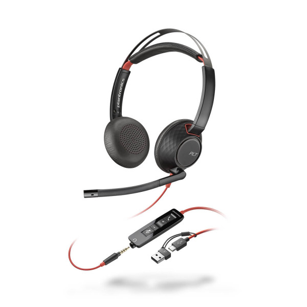 Гарнитура Poly Blackwire 5220 USB-C/A