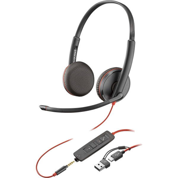 Профессиональная гарнитура Poly Blackwire C3225-C/A