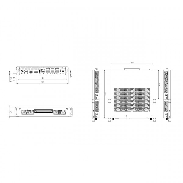 Встраиваемый модульный компьютер Prestel OPS-A07i58256