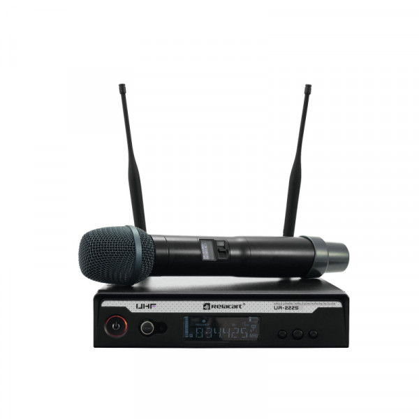 Радиосистема Relacart UR-222SMH (одноканальный приёмник + ручной микрофон)