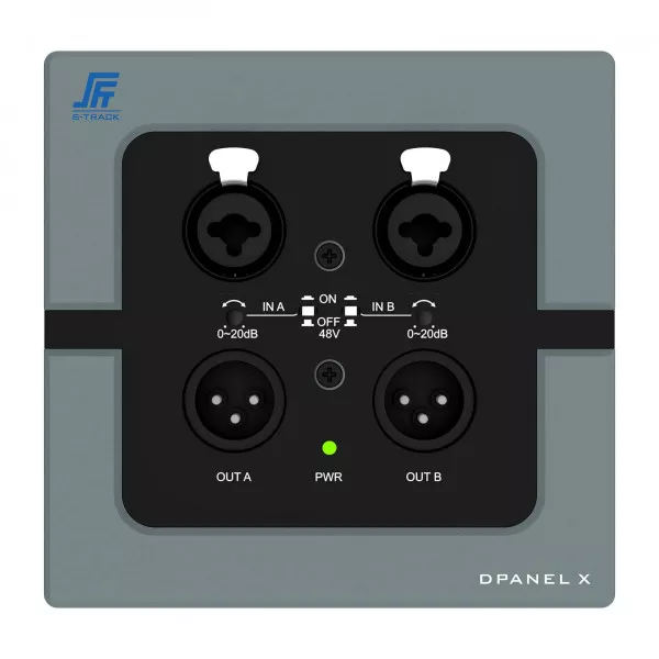 Настенный преобразователь Dante S-Track DPANEL X